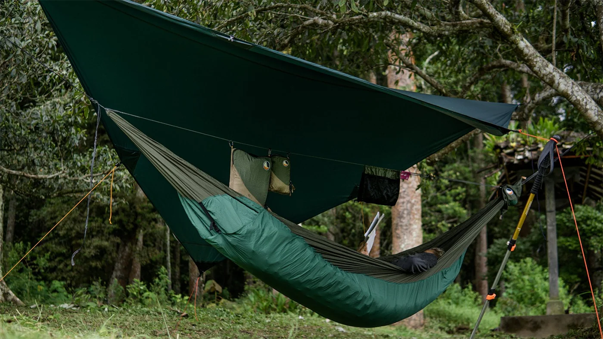 TICKET TO THE MOON Moon Tarp - Dark Green